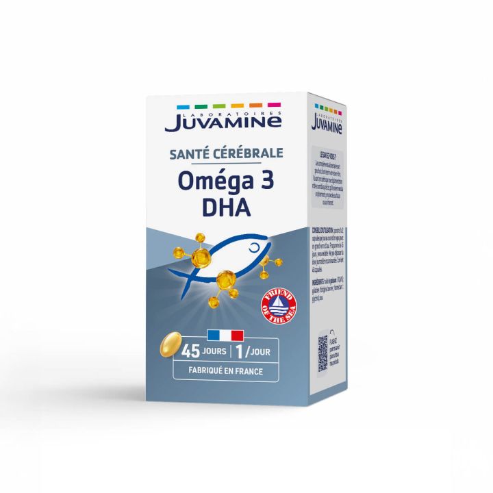 Omega 3 DHA Juvamine - boîte de 45 capsules