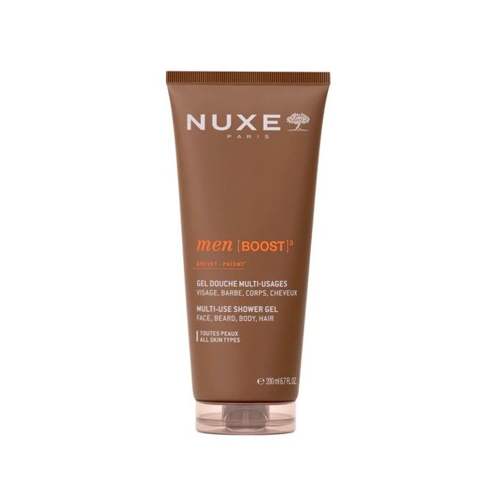 Gel douche multi-usages Boost Nuxe Men - tube de 200ml