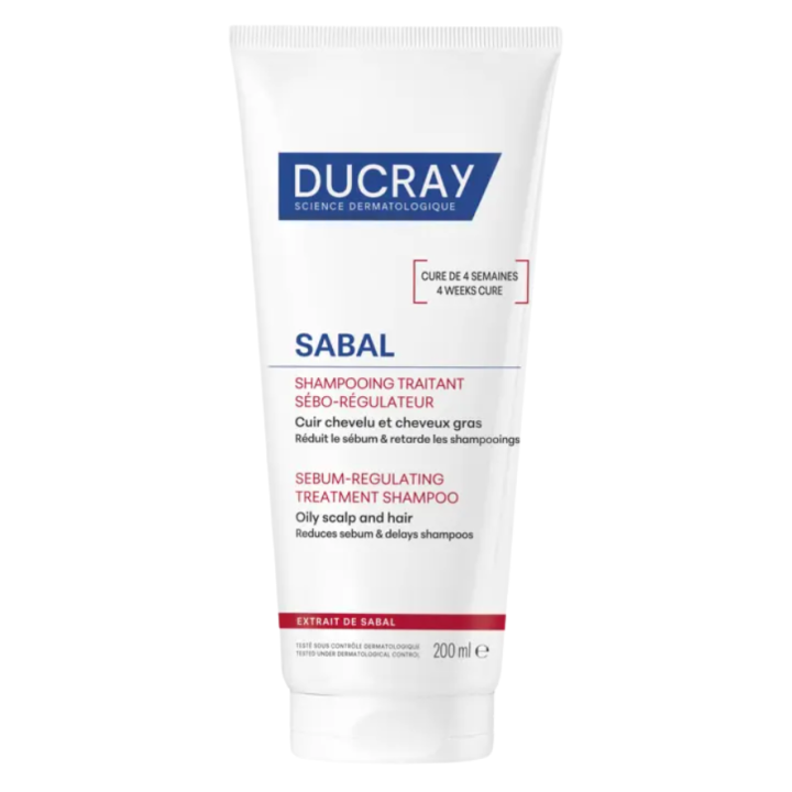 Sabal shampooing traitant sébo-régulateur Ducray - tube de 200ml
