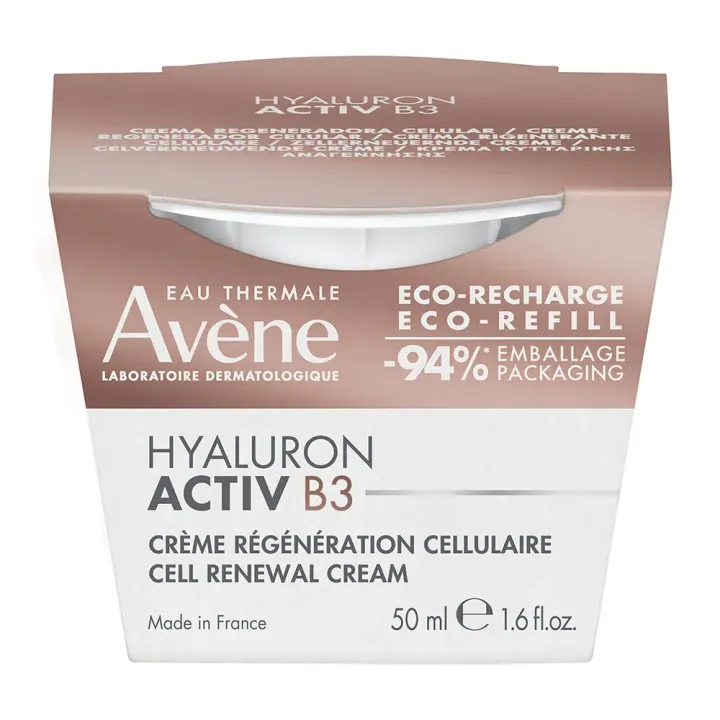 Hyaluron activ B3 Crème régénération cellulaire Avène - recharge de 50ml