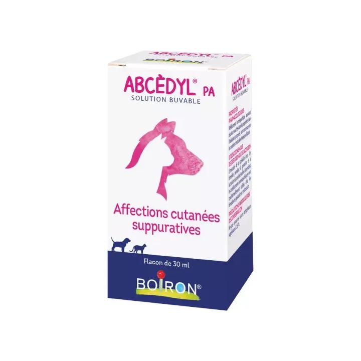 Abcèdyl affections cutanées suppuratives Boiron - flacon de 30ml