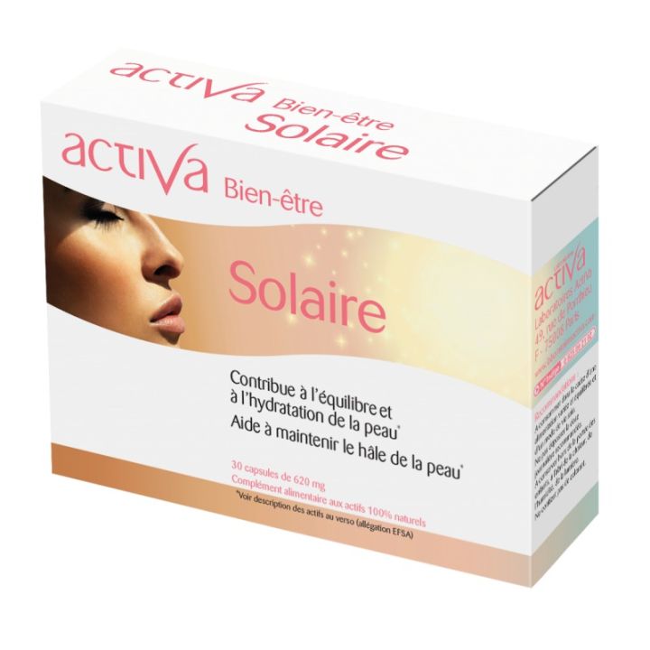 Bien-être solaire Activa - boîte de 30 capsules