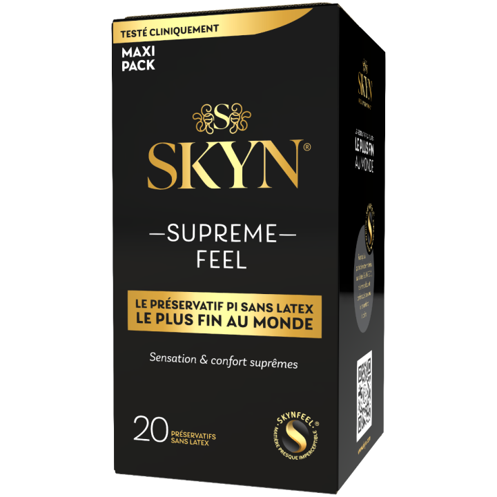 Skyn Supreme feel préservatifs confort ultime Manix - boite de 20 préservatifs 