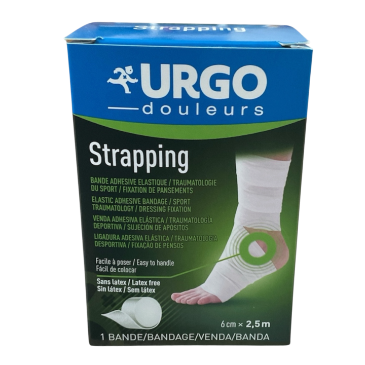 Strapping douleurs Urgo - 1 bande de 6cmx2,5m