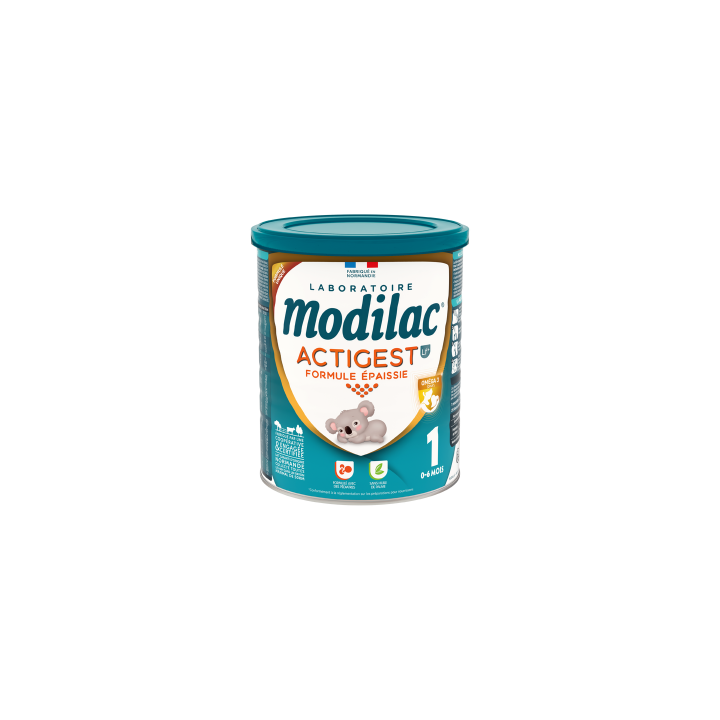 Actigest formule épaissie Lait 1er âge Modilac - pot de 800g