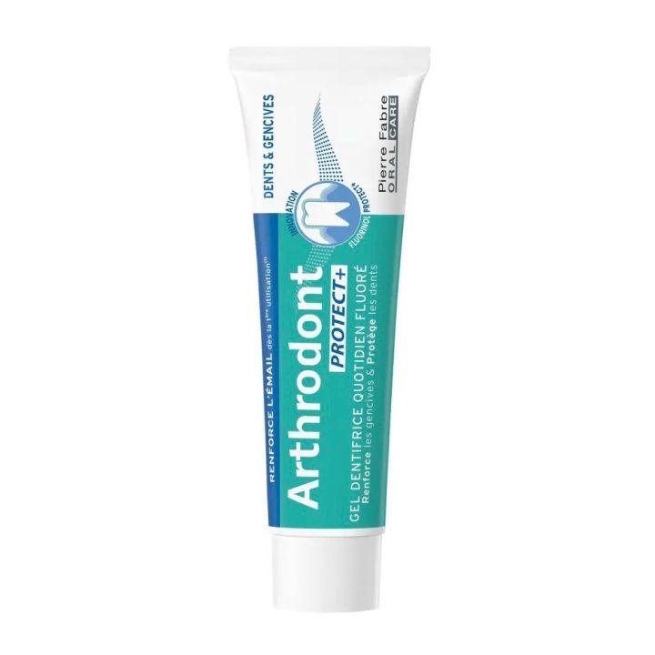 Arthrodont protect+ gel dentifrice fluoré - tube de 75ml