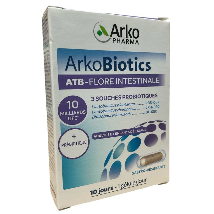 Arkobiotics atb flore intestinale Arkopharma - boite de 10 gélules