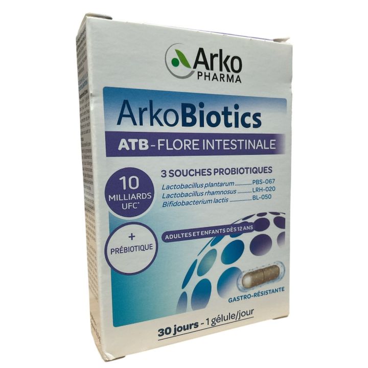 Arkobiotics atb flore intestinale Arkopharma - boite de 30 gélules