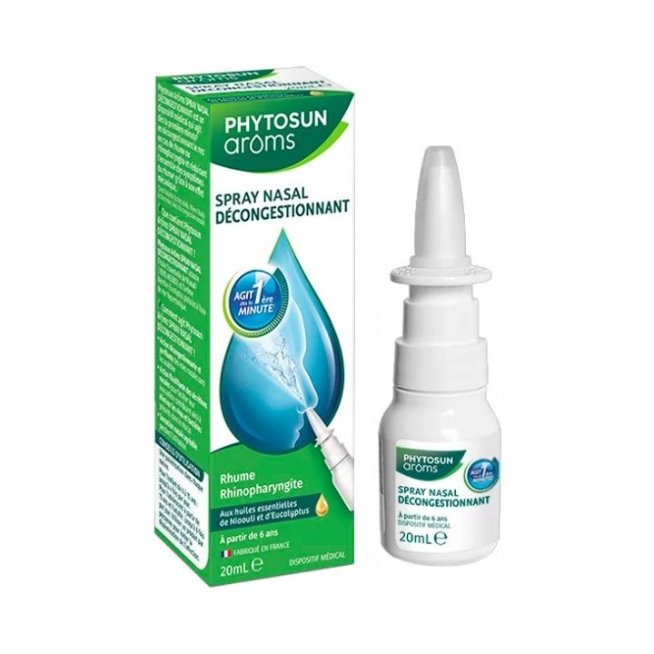 Spray nasal décongestionnant Phytosun arôms - spray de 20 ml