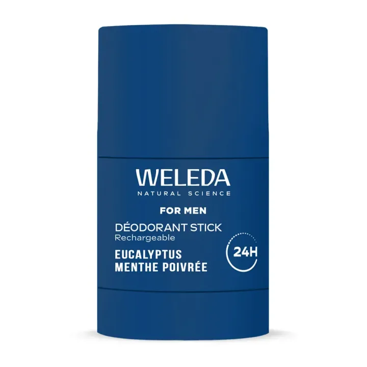 For Men déodorant stick rechargeable Weleda - stick de 50g