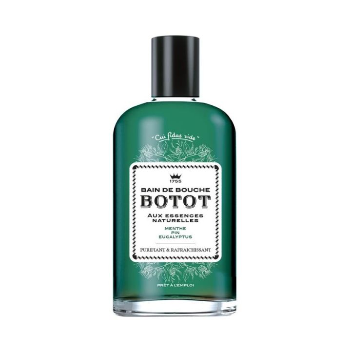 Bain de bouche Menthe Pin Eucalyptus Botot - flacon de 250 ml