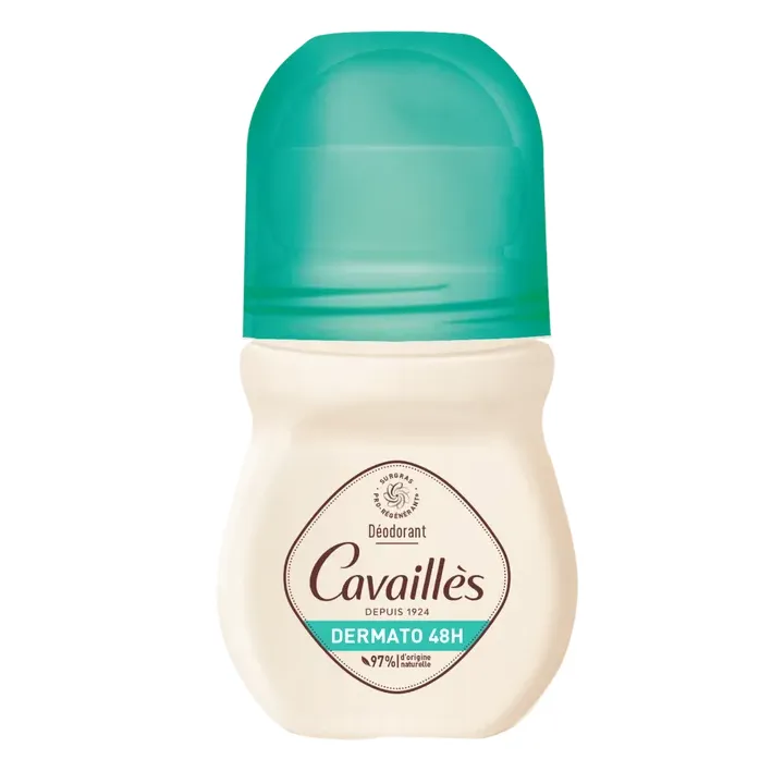 Déodorant dermato anti-odeurs Rogé Cavaillès - roll-on de 50 ml