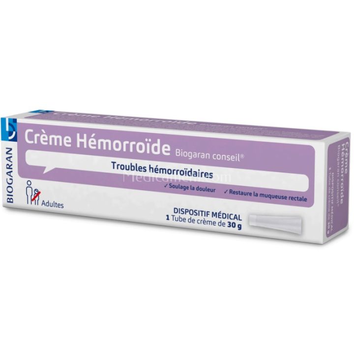 *GPT* Crème hémorroïde Biogaran - tube de 30g