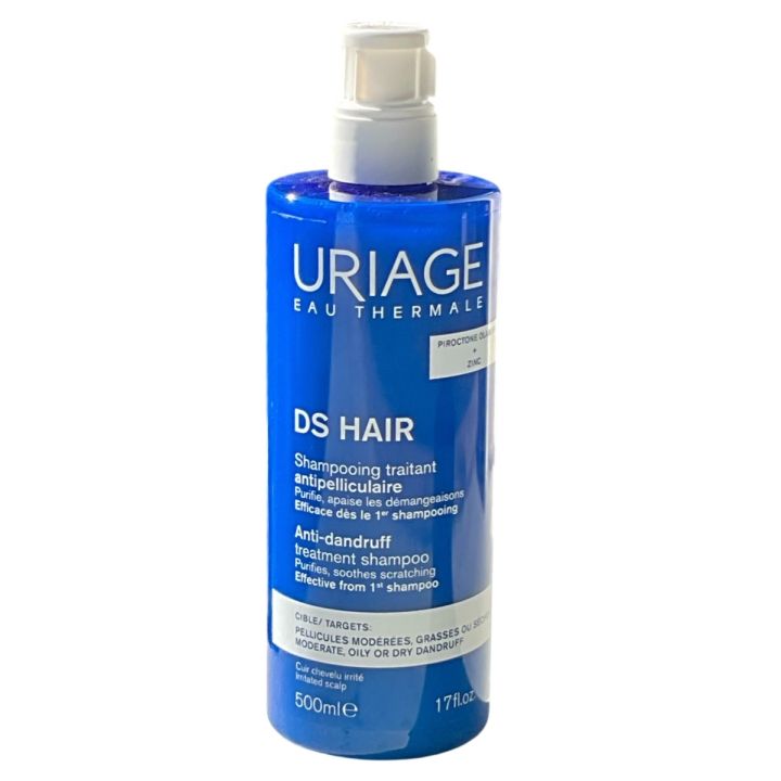 *GPT*DS Hair shampooing traitant antipelliculaire Uriage - flacon-pompe de 500ml