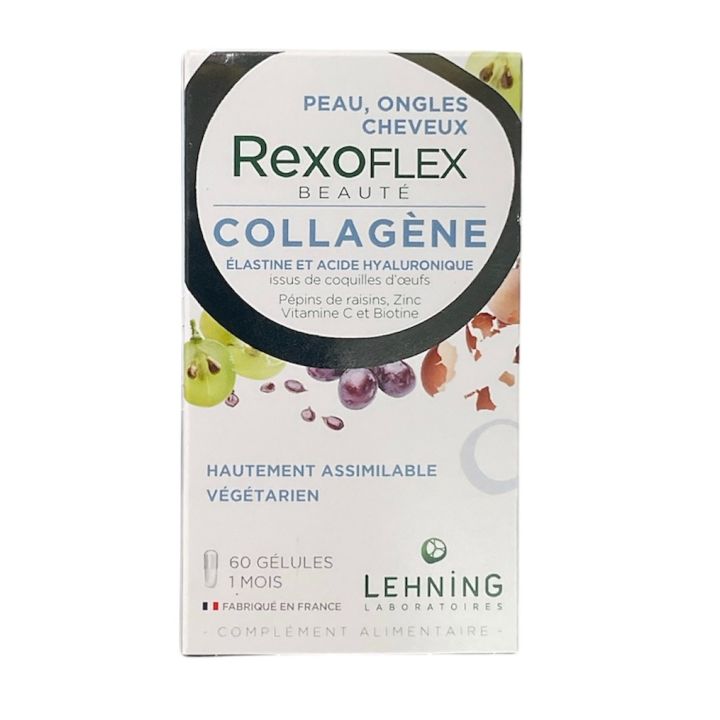 Rexoflex collagène beauté Lehning - boite de 60 gélules