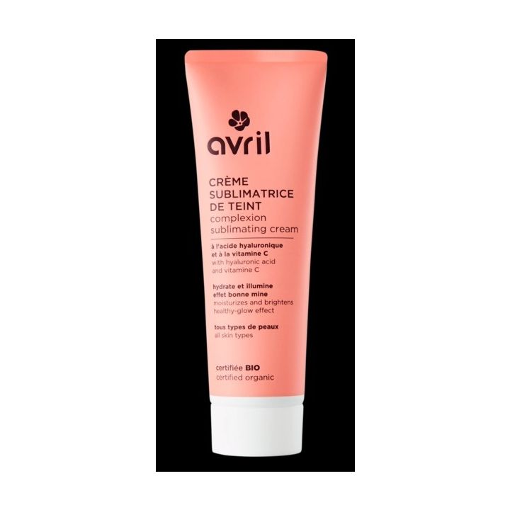 *GPT* Crème sublimatrice de teint bio Avril - tube de 50ml 