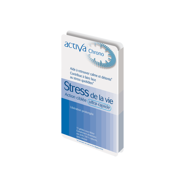 Stress de la vie action ciblée ultra rapide Activa Chrono - boite de 15 gélules