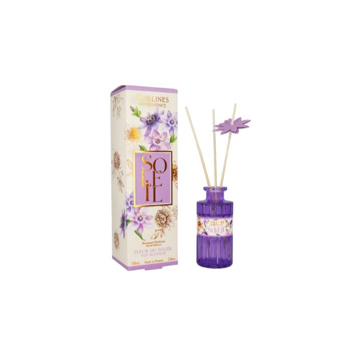 Bouquet parfumé Fleur du soleil Collines de Provence - flacon de 100ml