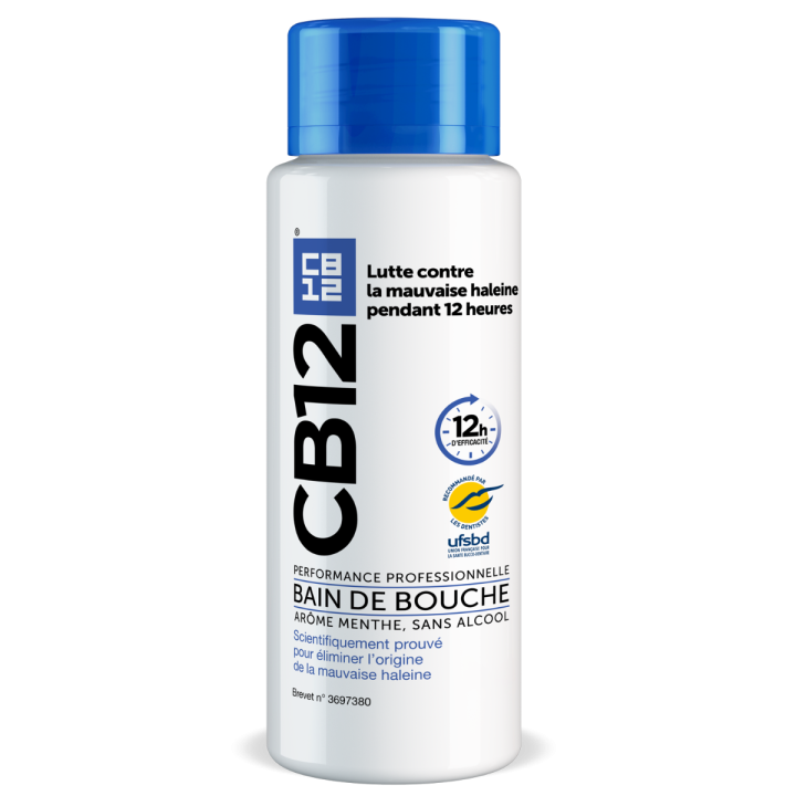 CB12 Bain de bouche goût menthe - flacon de 250 ml
