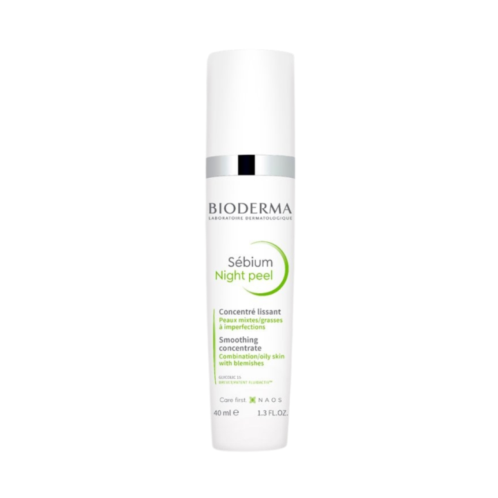 Sébium Concentré lissant night peel Bioderma - tube de 40ml