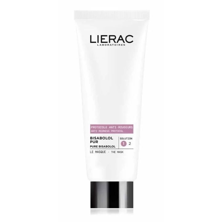 Protocole anti-rougeurs Bisabolol Pur masque Lierac - tube de 75ml