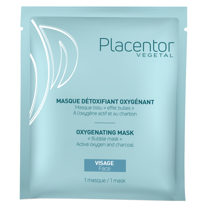 Masque détoxifiant oxygénant Placentor - 1 masque