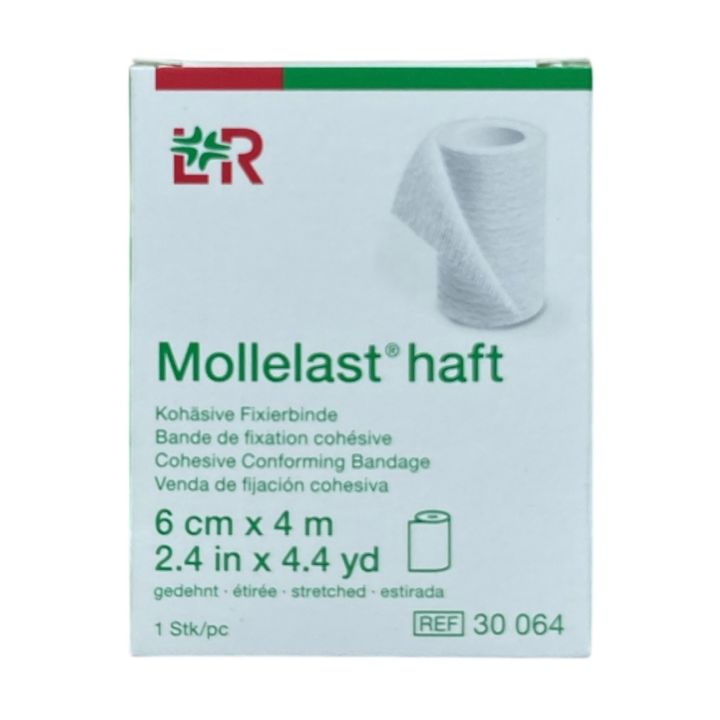 Bande cohésive Mollelast haft Lohmann & Rausher - 1 bande 6cmx4m