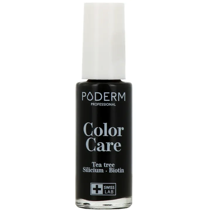 *GPT*Color Care Vernis à ongles Black 502 Poderm - flacon de 8ml