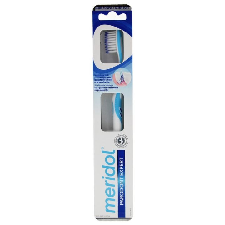 Brosse à dents extra souple Parodont expert Meridol - 1 brosse à dents