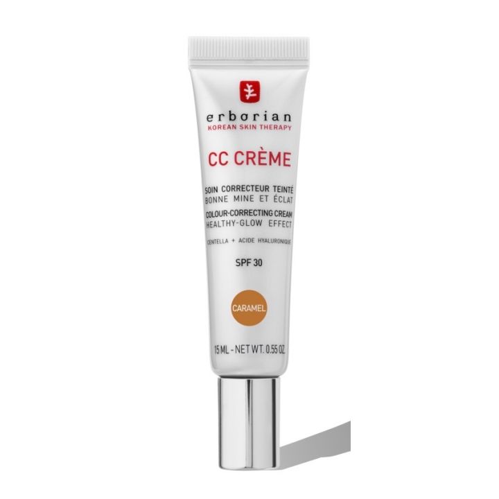 CC crème à la Centella Asiatica teinte caramel SFP30 Erborian - tube de 15ml