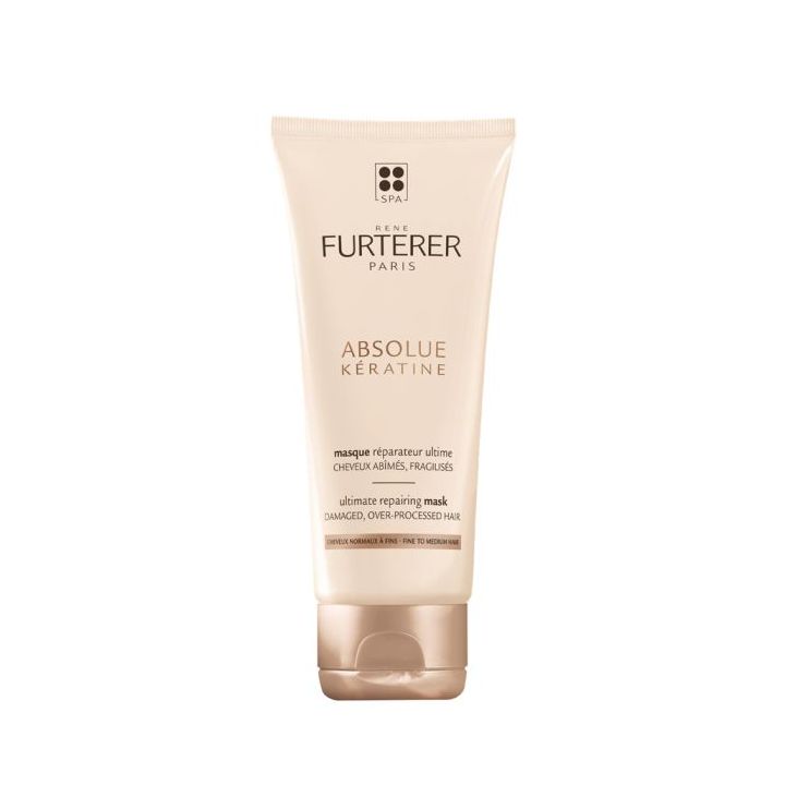 Absolue Kératine Cure Renaissance masque réparateur ultime cheveux normaux à fins René Furterer - flacon de 100 ml