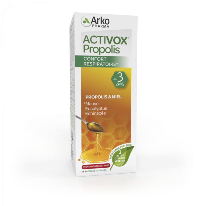 Activox Sirop propolis confort respiratoire Arkopharma - flacon de 140ml