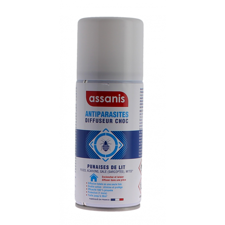 Anti parasites diffuseur choc Assainis - spray de 150ml