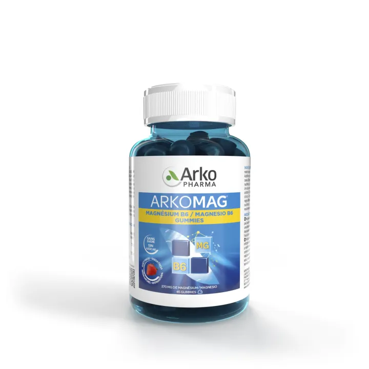Arkomag magnésium B6 Arkopharma - pot de 45 gummies