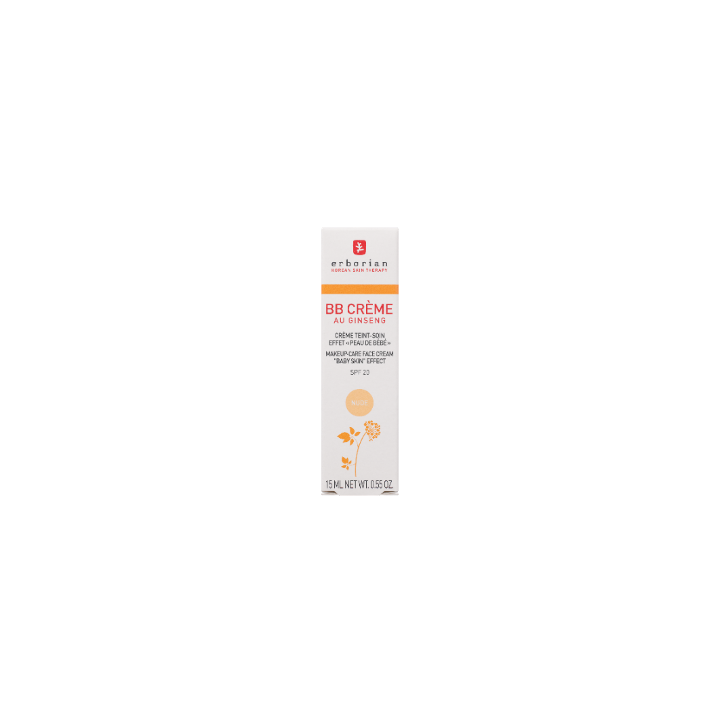 BB crème au ginseng teinte nude Erborian - tube de 15 ml