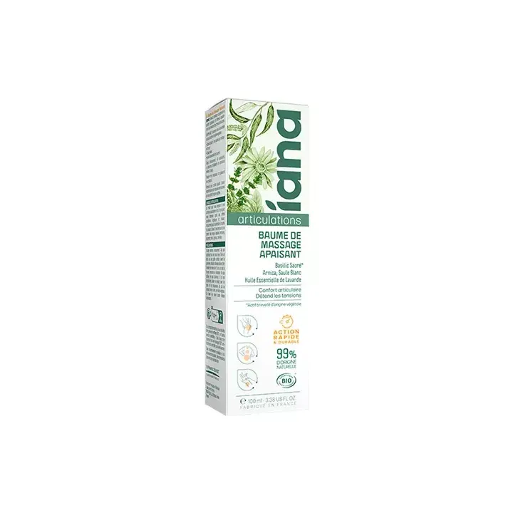 Baume de massage apaisant articulations Iana - tube de 100ml