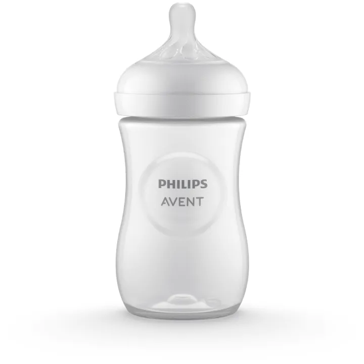 Biberon Natural Response 1 mois et + Avent - biberon de 260 ml