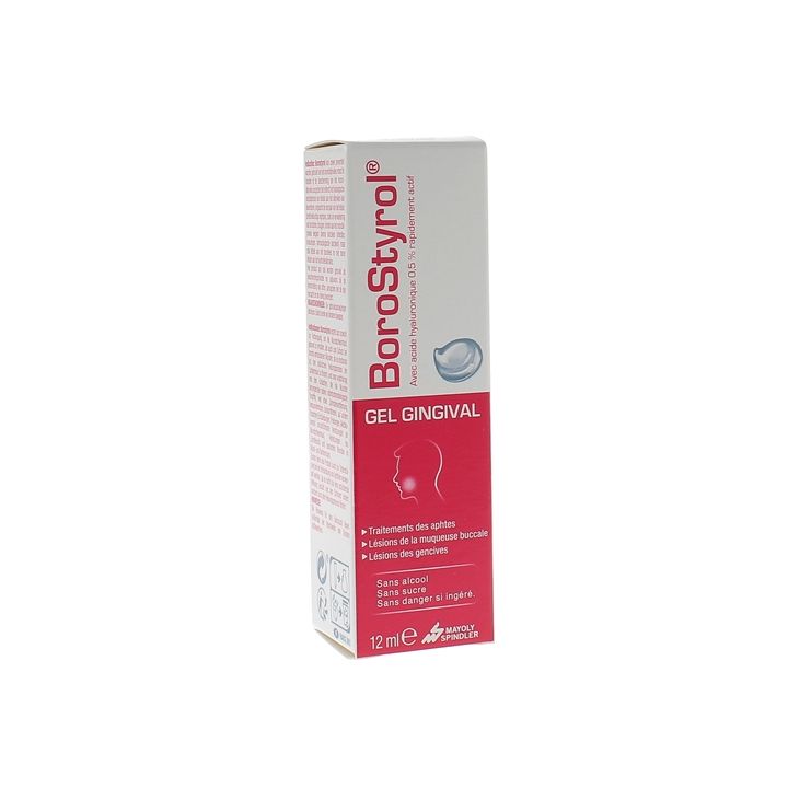 Borostyrol gel buccal - tube de 12 ml