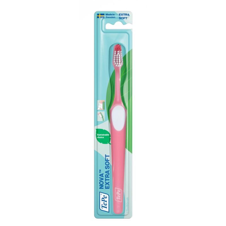 Brosse à dents extra souple Nova TePe - 1 brosse à dents