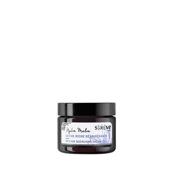 Crème riche désaltérante Hydra Malva Saeve - pot de 50 ml