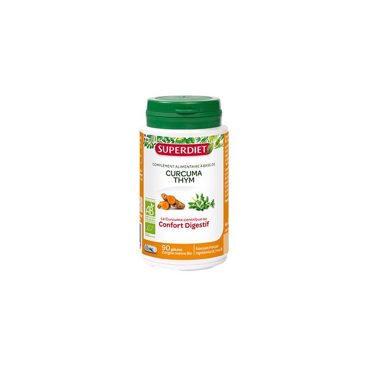 Curcuma Thym Bio Super Diet - 90 gélules