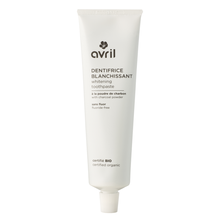 Dentifrice blanchissant bio Avril - tube de 100 ml