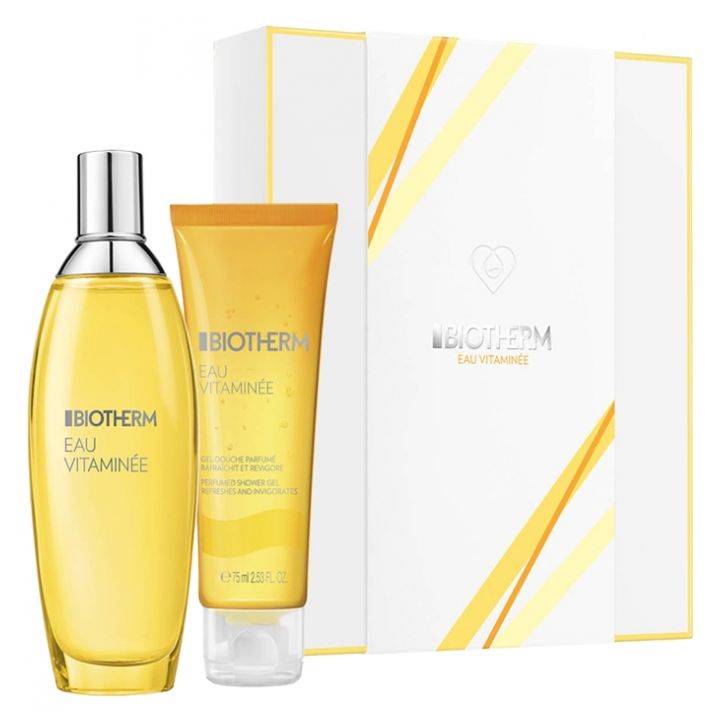 Eau Vitaminée Eau de toilette + Gel douche parfumé offert Biotherm - coffret de 2 produits