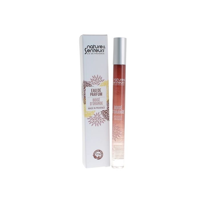 Eau de parfum boisé d'orange Nature & Senteurs - vaporisateur de 15ml