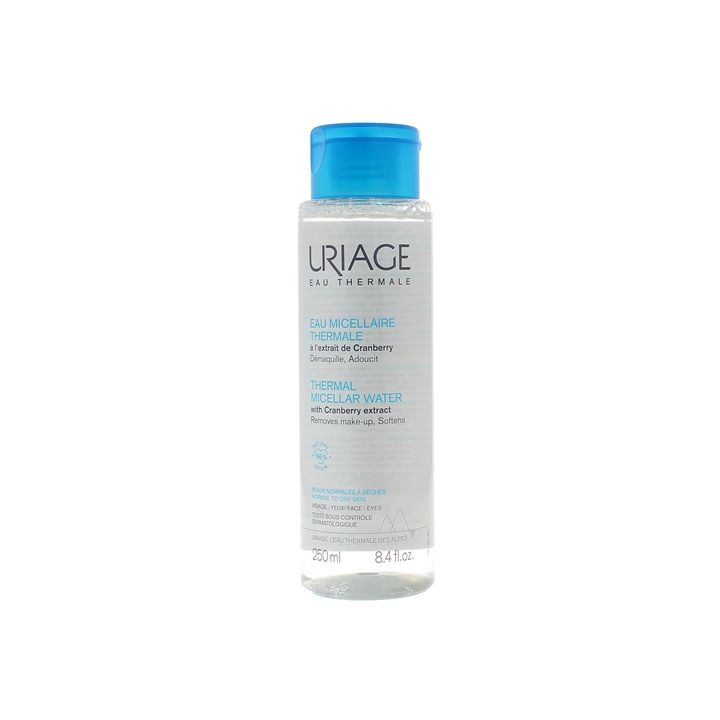 Eau micellaire thermale peaux normales à sèches Uriage - flacon de 250 ml