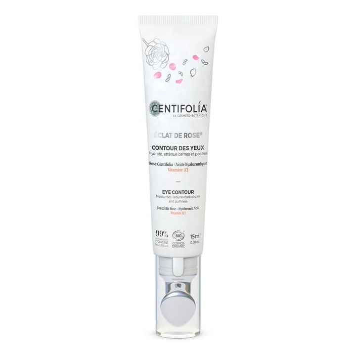 Eclat de Rose Contour des yeux bio Centifolia - tube de 15ml