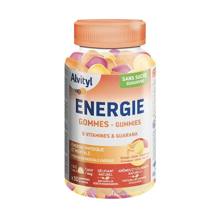 Energie gummies Alvityl - pot de 50 gommes