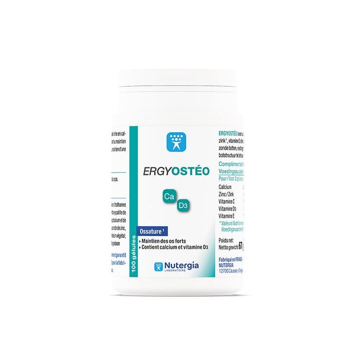 Ergyostéo Nutergia - pot de 100 gélules