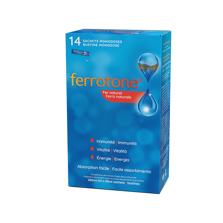 Ferrotone original Famadem - boîte de 14 sachets