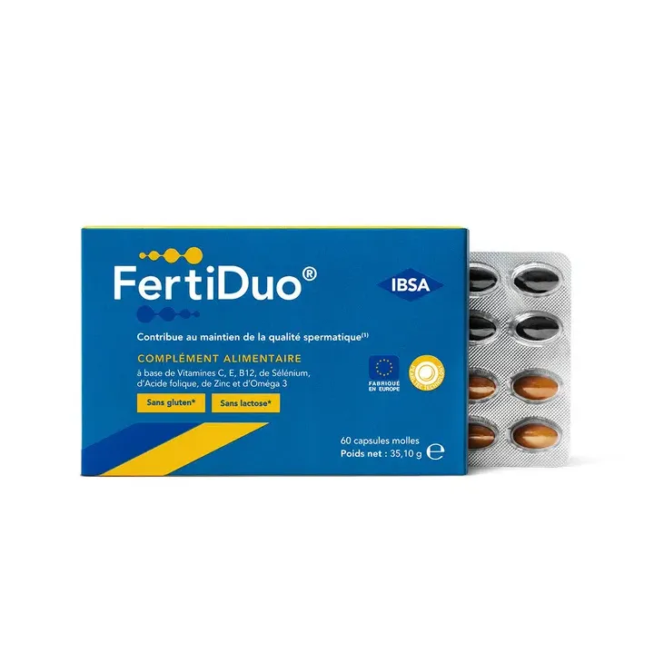 FertiDuo Ibsa Pharma - boite de 60 capsules